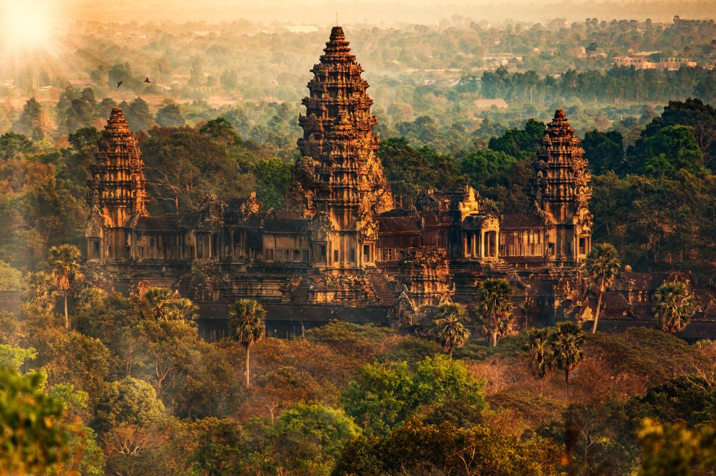 Aerial Photo of Angkor Wat