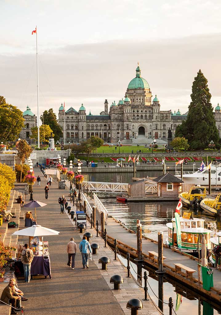 Victoria's Inner Harbour. Photo © Jonghyun Kim/123rf.